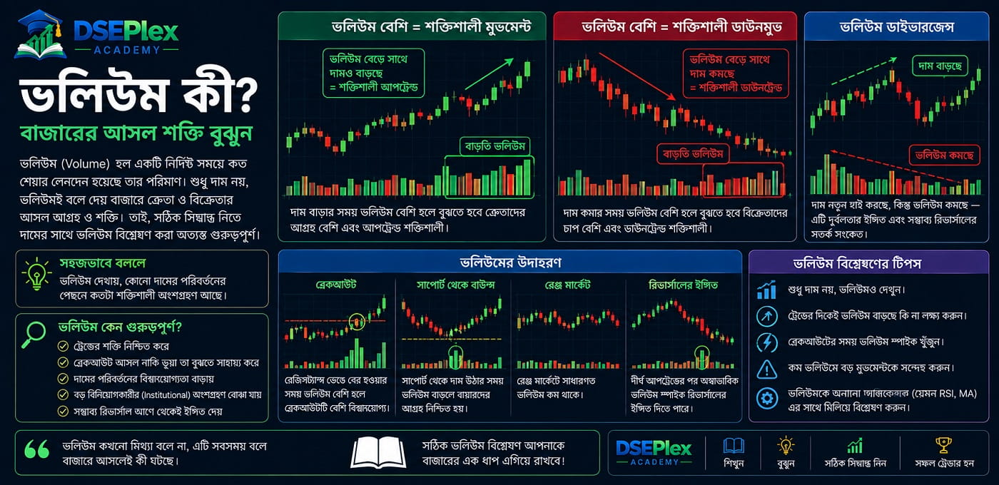 ভলিউম কী? — দামের সঙ্গে কেন Volume দেখা জরুরি